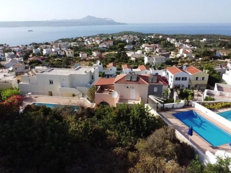 Plaka Chania Grundstück mit Meerblick in Plaka Grundstück kaufen